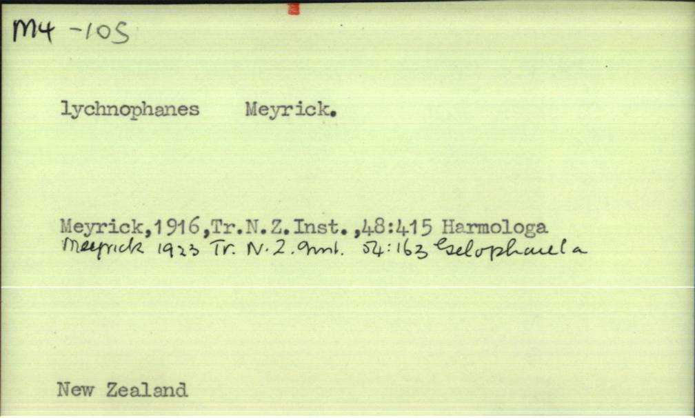 front of card